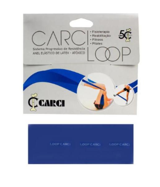 Faixa Elástica Circular Carci Loop 35 X 05 Cm - Nº3 - ul Imagem de Faixa Elástica Circular Carci Loop 35 X 05 Cm - Nº3 - ul