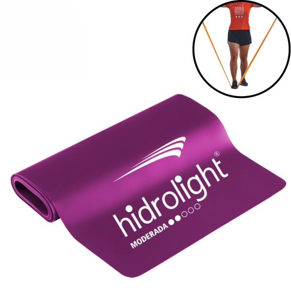 Imagem de Faixa Elástica para Exercícios Moderada Fitness 150cm Hidrolight