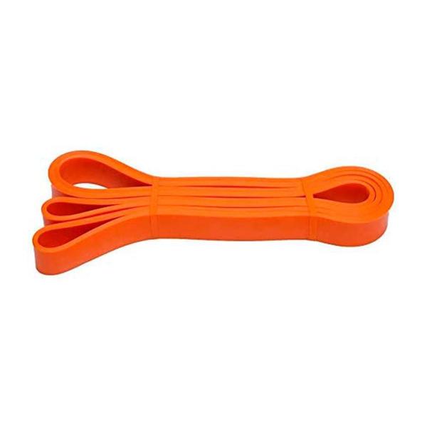 Faixa Elástica Super Band Leve Laranja Fitness Liveup Imagem de Faixa Elástica Super Band Leve Laranja Fitness Liveup