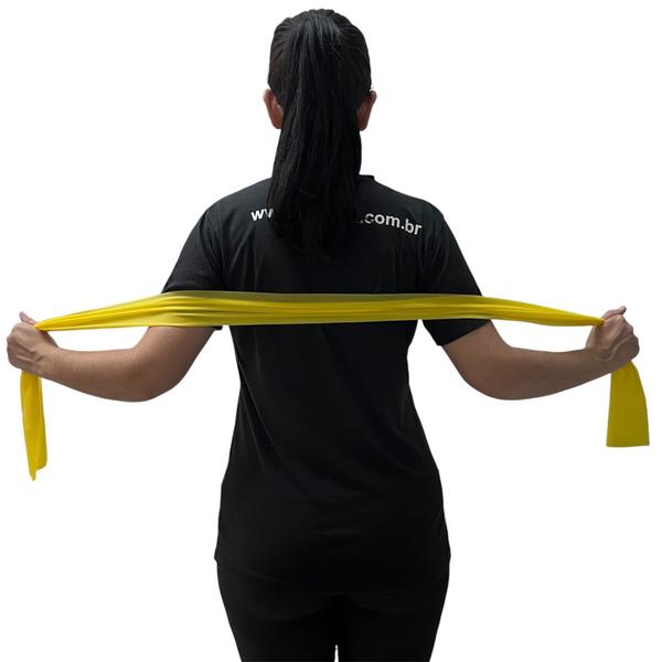 Imagem de Faixa Elástica Thera Band 1500X150X0,35MM Amarelo Liftness Dafoca Sports