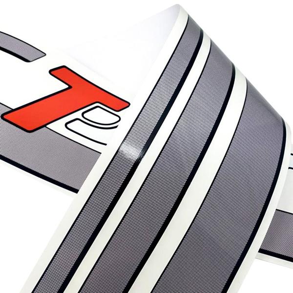 Faixa Fiat Bravo T-jet 2014 2015 2016 Adesivo Lateral Prata - SPORTINOX Imagem de Faixa Fiat Bravo T-jet 2014 2015 2016 Adesivo Lateral Prata