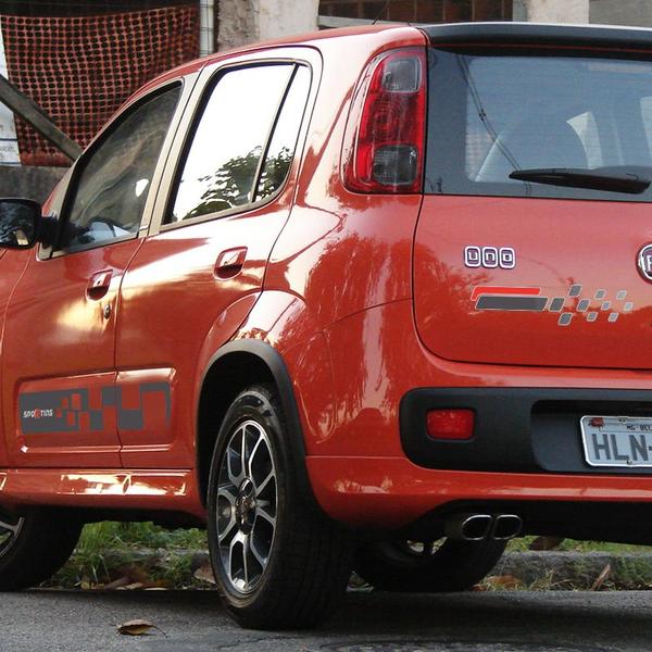 Faixa Fiat Uno Vivace Sporting Adesivo Grafite Completo - SPORTINOX Imagem de Faixa Fiat Uno Vivace Sporting Adesivo Grafite Completo