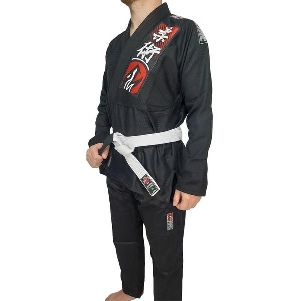 Imagem de Faixa Jiu Jitsu Naja Extreme Ponta Preta Unissex