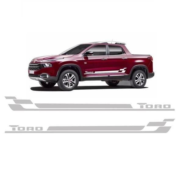 Faixa Lateral Fiat Toro Ft2 Adesivo Freedom Colante - Srt Wolf 1 Imagem de Faixa Lateral Fiat Toro Ft2 Adesivo Freedom Colante