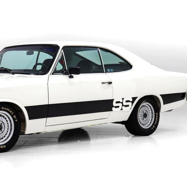 Faixa Lateral Opala SS 1980/1986 Adesivo Modelo Original - SPORTINOX Imagem de Faixa Lateral Opala SS 1980/1986 Adesivo Modelo Original