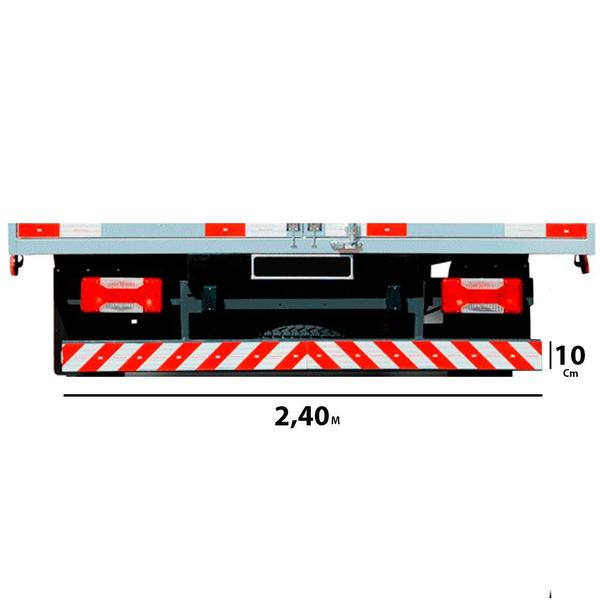 Imagem de Faixa refletiva parachoque caminhao carreta marca 3m