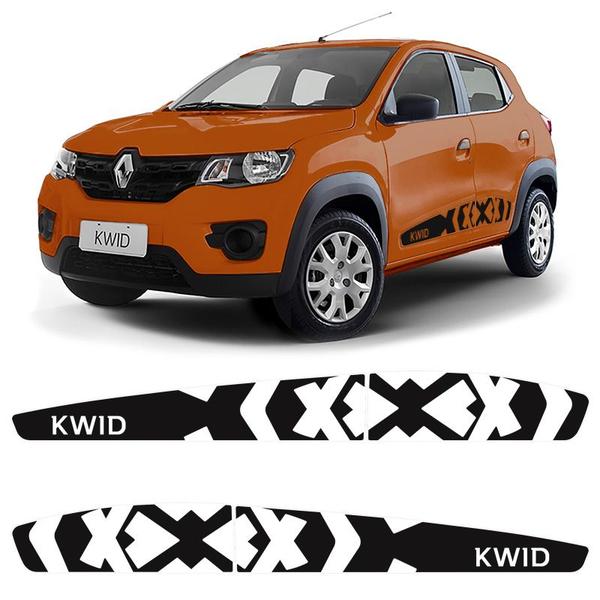 Imagem de Faixa Renault Kwid 2018/2022 Adesivo Lateral Decorativo