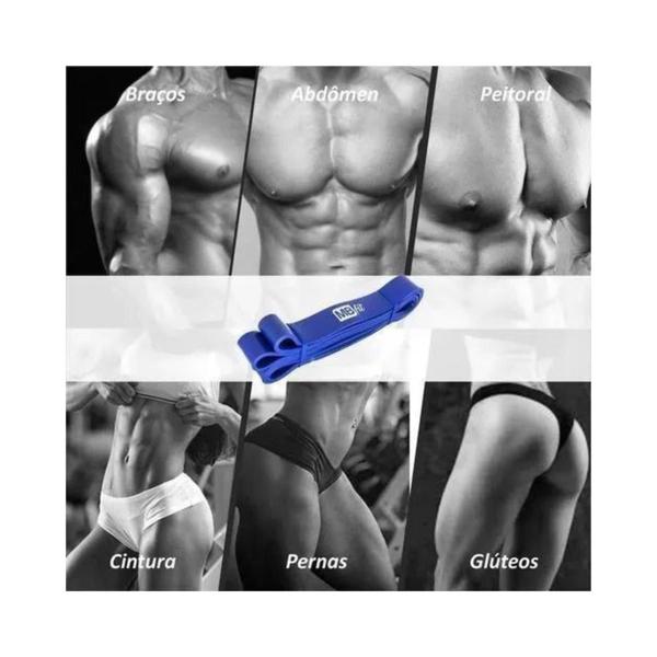Faixa Super Band 3.2cm / 32mm Elastico Extensor Pesada Mbfit Imagem de Faixa Super Band 3.2cm / 32mm Elastico Extensor Pesada Mbfit