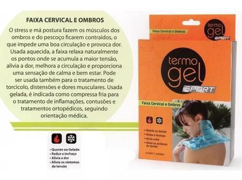 Imagem de Faixa Térmica Em Gel Para Cervical E Ombros Termogel