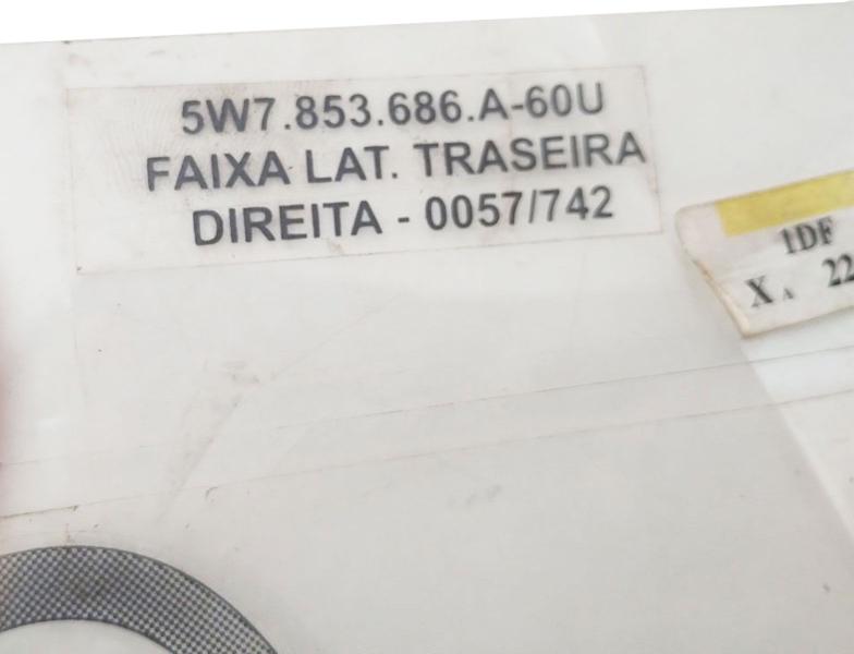 Imagem de Faixa traseira direita cros saveiro crossover g4 original vw 5w7853686a60u