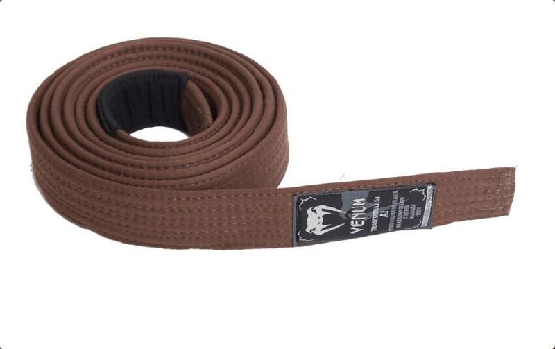 Imagem de Faixa VENUM Jiu Jitsu BJJ belt marrom ponteira - venum