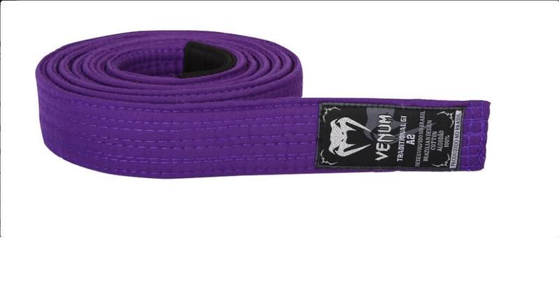 Imagem de Faixa VENUM Jiu Jitsu BJJ belt roxo ponteira - venum