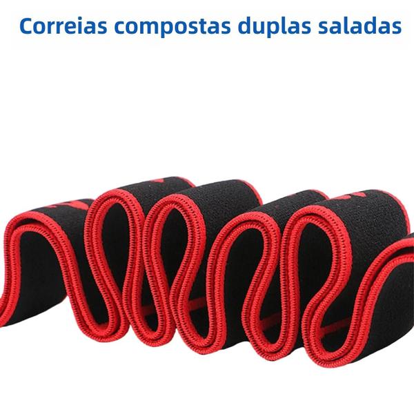 Imagem de Faixas de Resistência para Ioga e Fitness - Alta Elasticidade e Multi-Segmentos