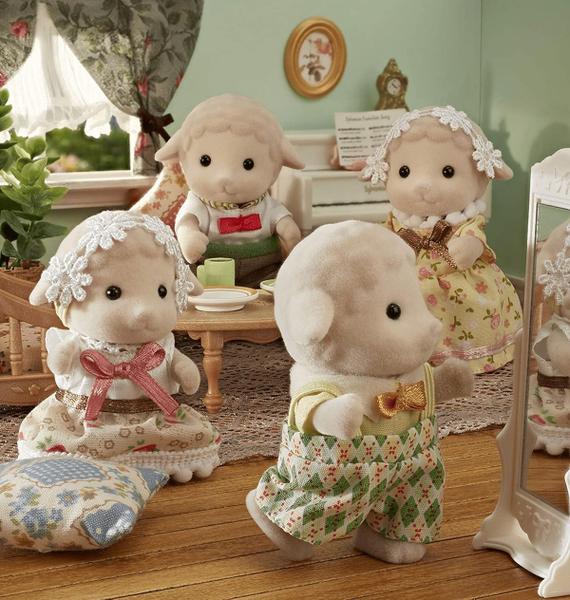 Imagem de Família Das Ovelhas Sylvanian Families 5619