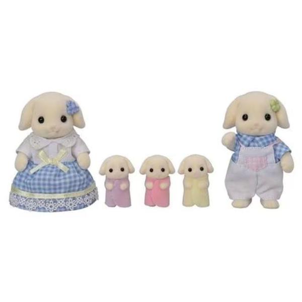 Imagem de Familia Dos Coelhos Floral - Sylvanian Families