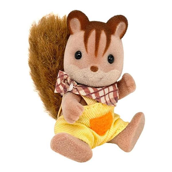 Imagem de Família dos Esquilos Noz Sylvanian Families Bege