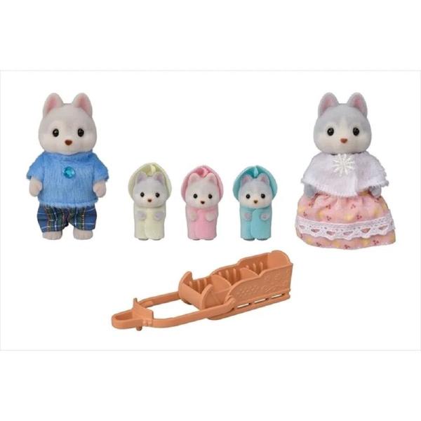 Imagem de Família Dos Huskies Sylvanian Families 5636