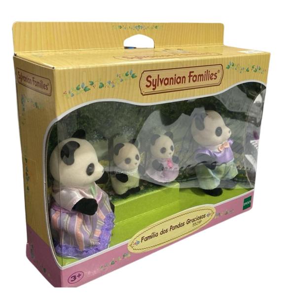 Imagem de Família dos Pandas Graciosos Sylvanian Families Epoch 