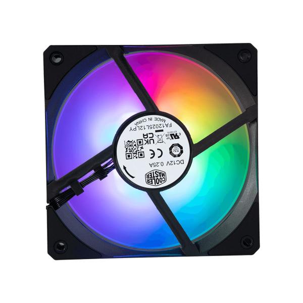 Imagem de Fan/cooler Para Gabinete Mobius 120p Argb 120mm - Preto - Mfz-m2dn-24np2-r1