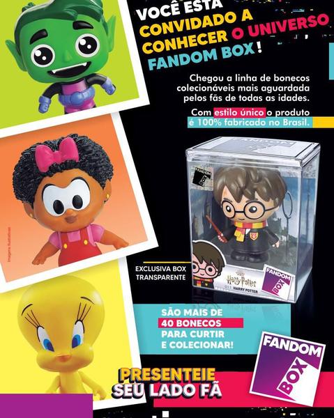 Imagem de Fandom Box Boneco Colecionável Lider 011 - Harry Potter 10cm