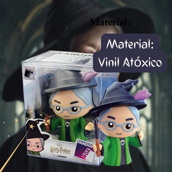 Imagem de Fandom Box Boneco Colecionável Minerva Mcgonagall Saga Harry Potter Vinil Atóxico 16cm Líder - 3460