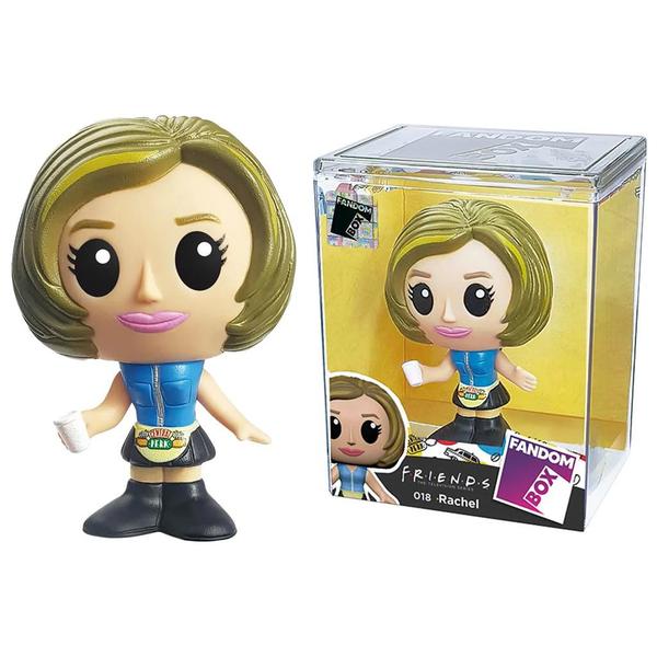 Imagem de Fandom Box Boneco Rachel 11cm Friends Em Vinil Colecionável Líder Brinquedos