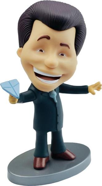 Imagem de Fandom Box Colecionável Boneco Silvio Santos Com Aviãozinho