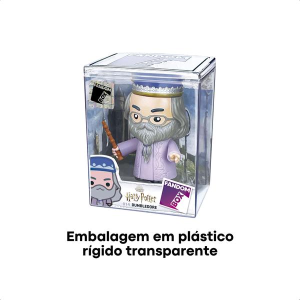 Imagem de Fandom Box Dumbledore Boneco Colecionável 13 cm Harry Potter Material Vinil Atóxico - Líder Brinquedos 3259