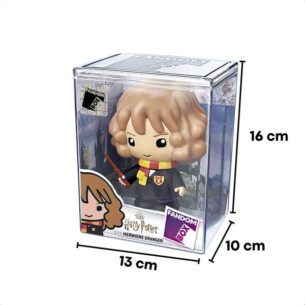 Imagem de Fandom Box Hermione Boneca Colecionável 12 cm Harry Potter Material Vinil Atóxico - Líder Brinquedos 3257