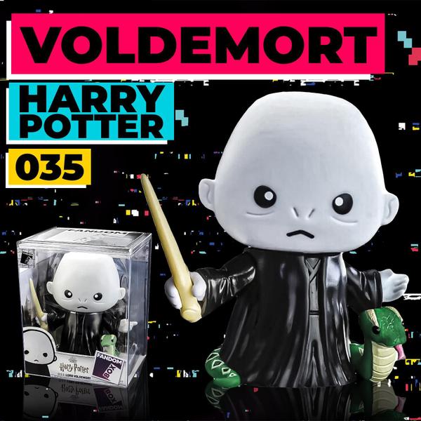 Imagem de Fandom Box Lord Voldemort 035 Miniatura Colecionavel Boneco Personagem Harry Potter Bruxo - Líder Brinquedos