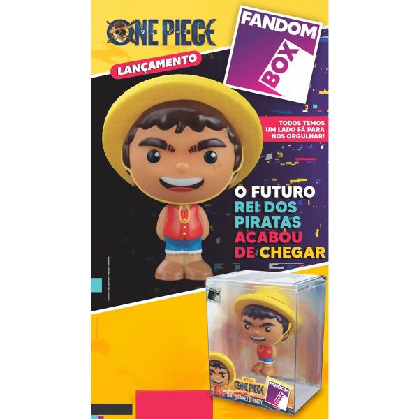 Imagem de Fandom Box One Piece Colecionável Original Monkey D. Luffy