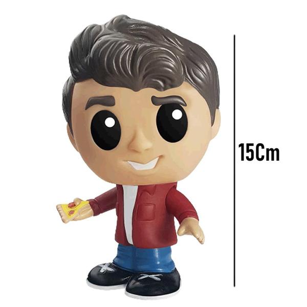 Imagem de Fandom Box Pop Boneco Colecionável Friends Joey com Pizza