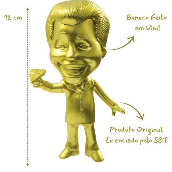 Imagem de Fandom Box Silvio Santos Silvinho Edição Especial Dourado Original Licenciado SBT - Líder Brinquedos