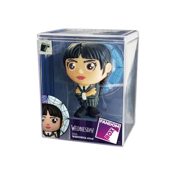 Imagem de Fandom Box Wandinha Vitral Boneco Vinil Colecionável