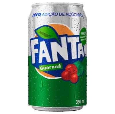 Imagem de Fanta Guaraná Sem Açúcar  6 pzas x 350 ml