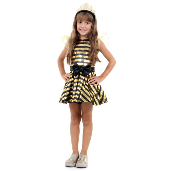Fantasia Abelha Rainha Infantil - Era uma vez - Sulamericana Imagem de Fantasia Abelha Rainha Infantil - Era uma vez