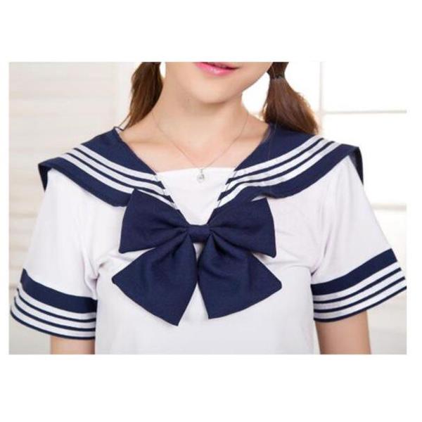 Imagem de Fantasia Adulto Cosplay Uniforme Japonês Blusa Saia Plissada e Colegial