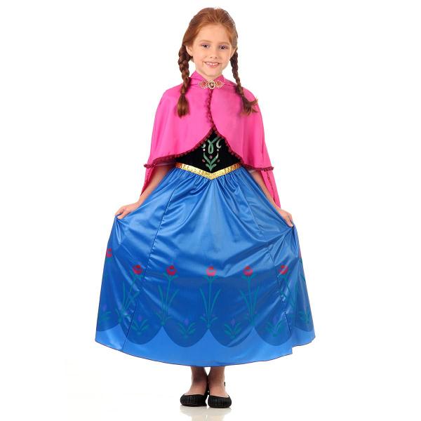 Fantasia Anna Infantil - Frozen - Disney - Original Imagem de Fantasia Anna Infantil - Frozen - Disney - Original