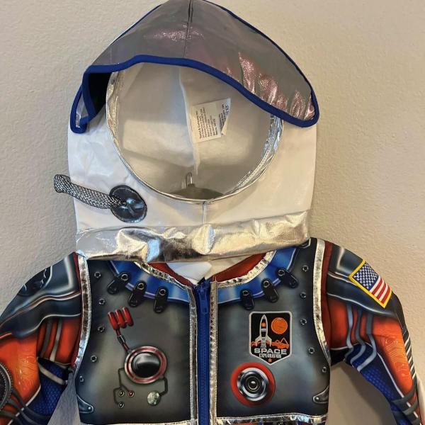 Imagem de Fantasia Astronauta Infantil Roupa Completa Meninos