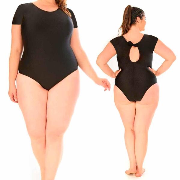 Imagem de Fantasia Body de Carnaval Plus Size Feminina Adulto Com Saia Tutu