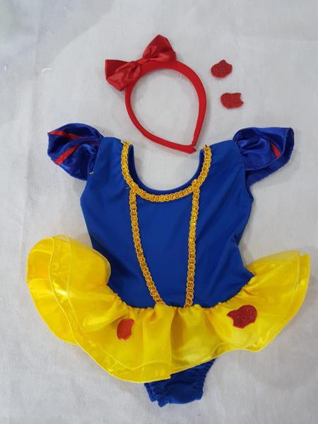 Imagem de Fantasia Branca de Neve Bebê G