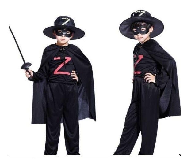 Fantasia Capa Zorro Infantil Vampiro Bruxo Ou Bruxa - IndiaChina Imagem de Fantasia Capa Zorro Infantil Vampiro Bruxo Ou Bruxa