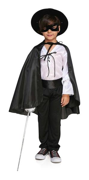 Fantasia Capa Zorro Infantil Vampiro Bruxo Ou Bruxa - IndiaChina Imagem de Fantasia Capa Zorro Infantil Vampiro Bruxo Ou Bruxa