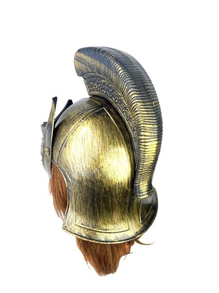 Imagem de Fantasia Capacete Gladiador romano dourado