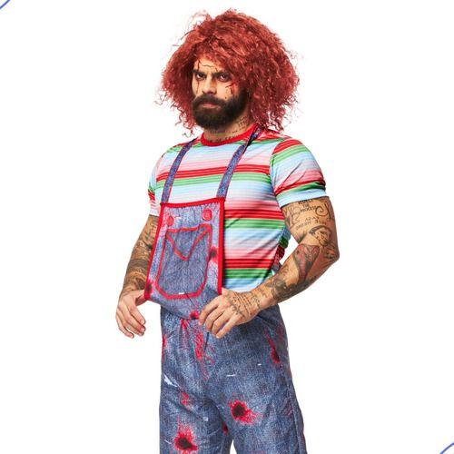 Imagem de Fantasia Chucky Boneco Assassino Halloween Cosplay Adulto