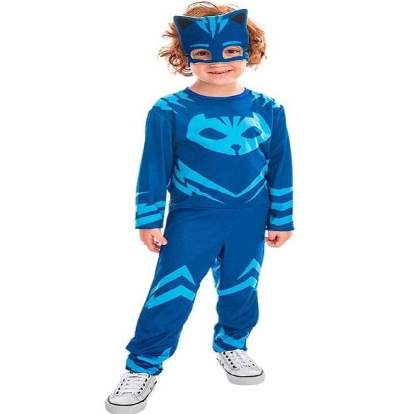 Imagem de Fantasia Classica PJ Masks Menino Gato G - Regina