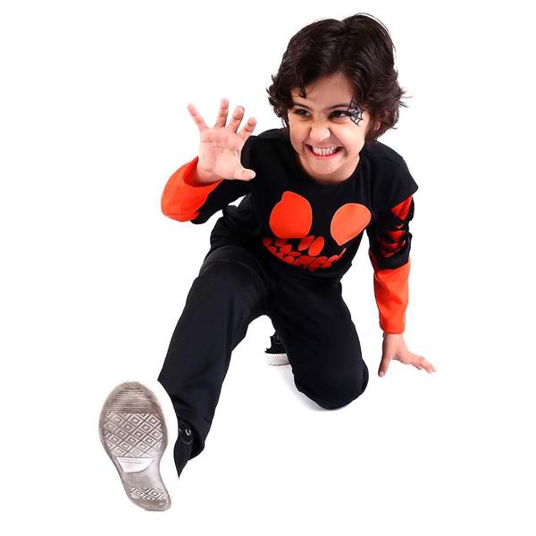 Fantasia de Abóbora Infantil Camiseta Manga Longa Halloween - Fantasias Carol TA Imagem de Fantasia de Abóbora Infantil Camiseta Manga Longa Halloween