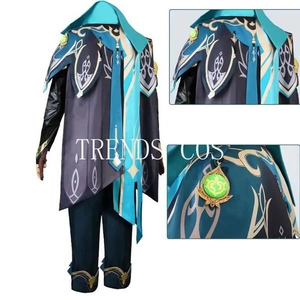 Imagem de Fantasia de Cosplay Sumeru Al Haitha - Uniforme Masculino para Halloween