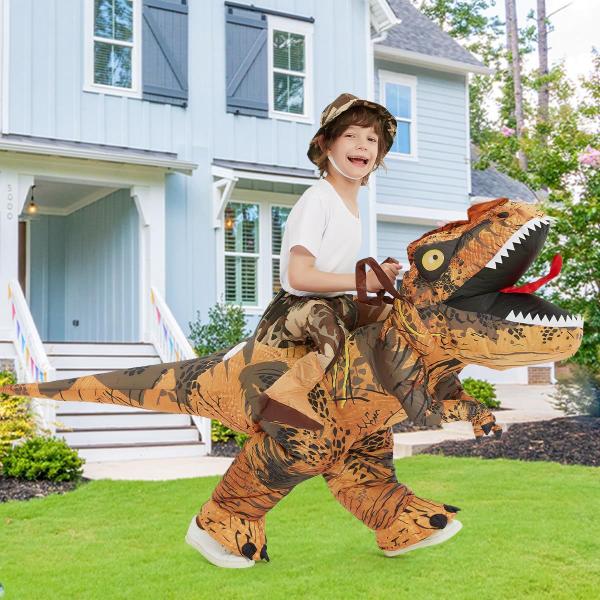 Imagem de Fantasia de dinossauro inflável GOOSH para festa de Halloween infantil