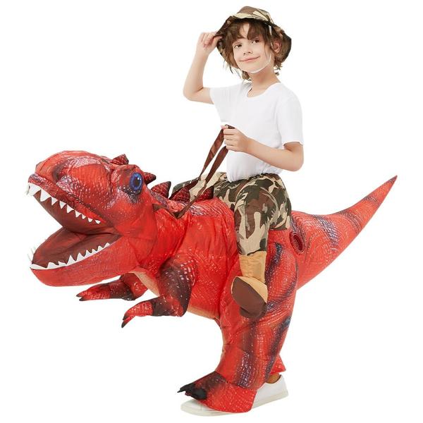 Imagem de Fantasia de dinossauro inflável GOOSH T Rex para crianças de Halloween